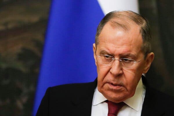 Russian Foreign Minister Levels New Warning on Ukraine