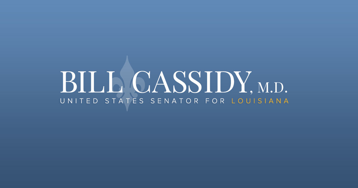 Cassidy, Smith Bipartisan Amendment to Address Global COVID-19 Vaccine Access Signed Into Law