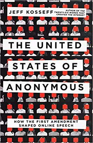 Jeff Kosseff Guest-Blogging About "The United States of Anonymous"