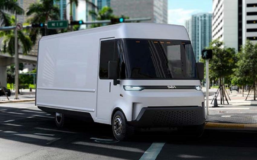 SEA Electric unveils SV6 e-van in the United States