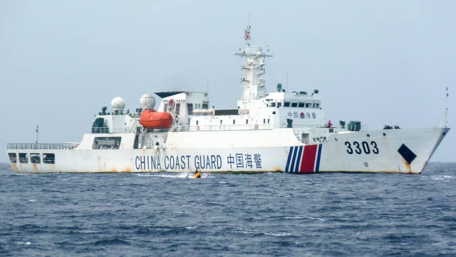 China’s military says U.S. warship illegally entered waters in South China Sea