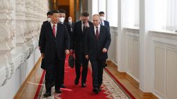 US-sanctioned Chinese defense minister meets Putin in Moscow, hails military ties