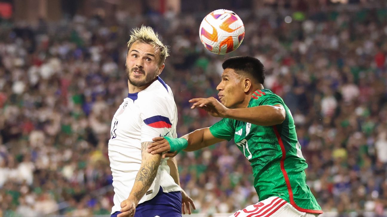 Domestic-based United States, Mexico sides battle to draw