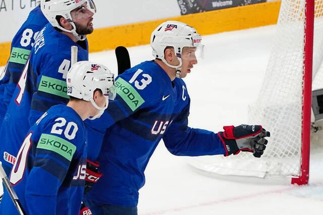 Penguins forward Nick Bonino scores twice for United States in win against Hungary