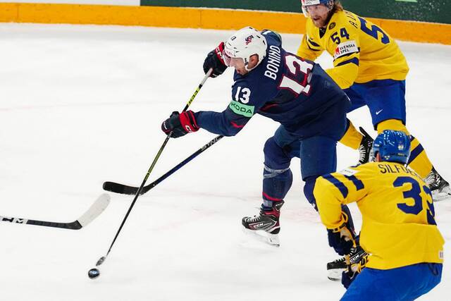 Penguins forward Nick Bonino, United States beat Sweden in overtime