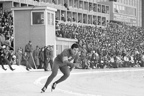 Terry McDermott, 500-meter speedskating champion for the United States in 1964 Olympics, dies at 82