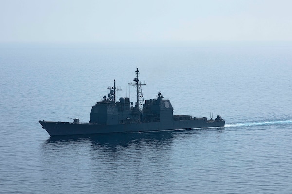 USS Normandy Arrives in Rijeka, Croatia