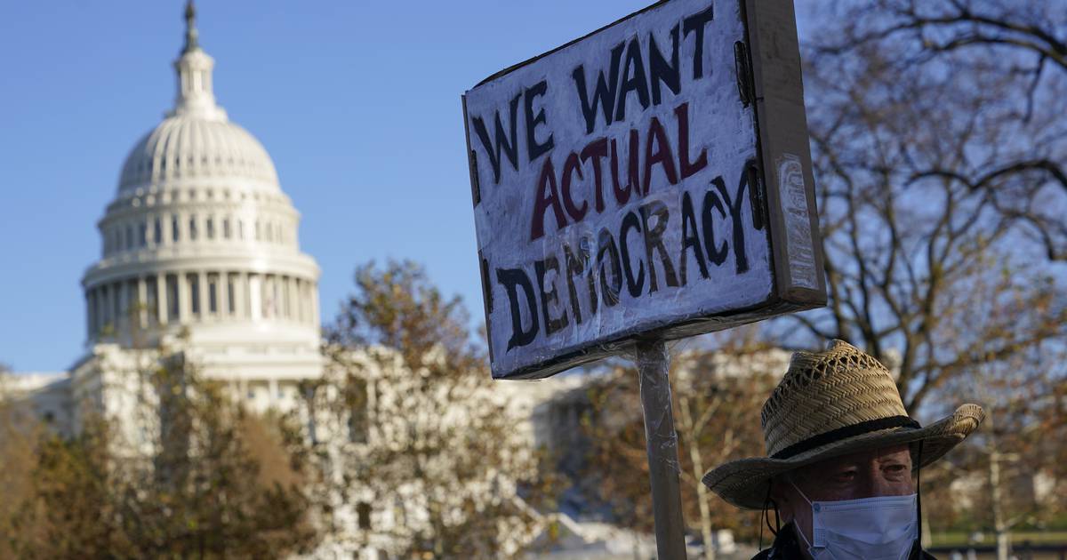 Americans are widely pessimistic about democracy in the United States, an AP-NORC poll finds