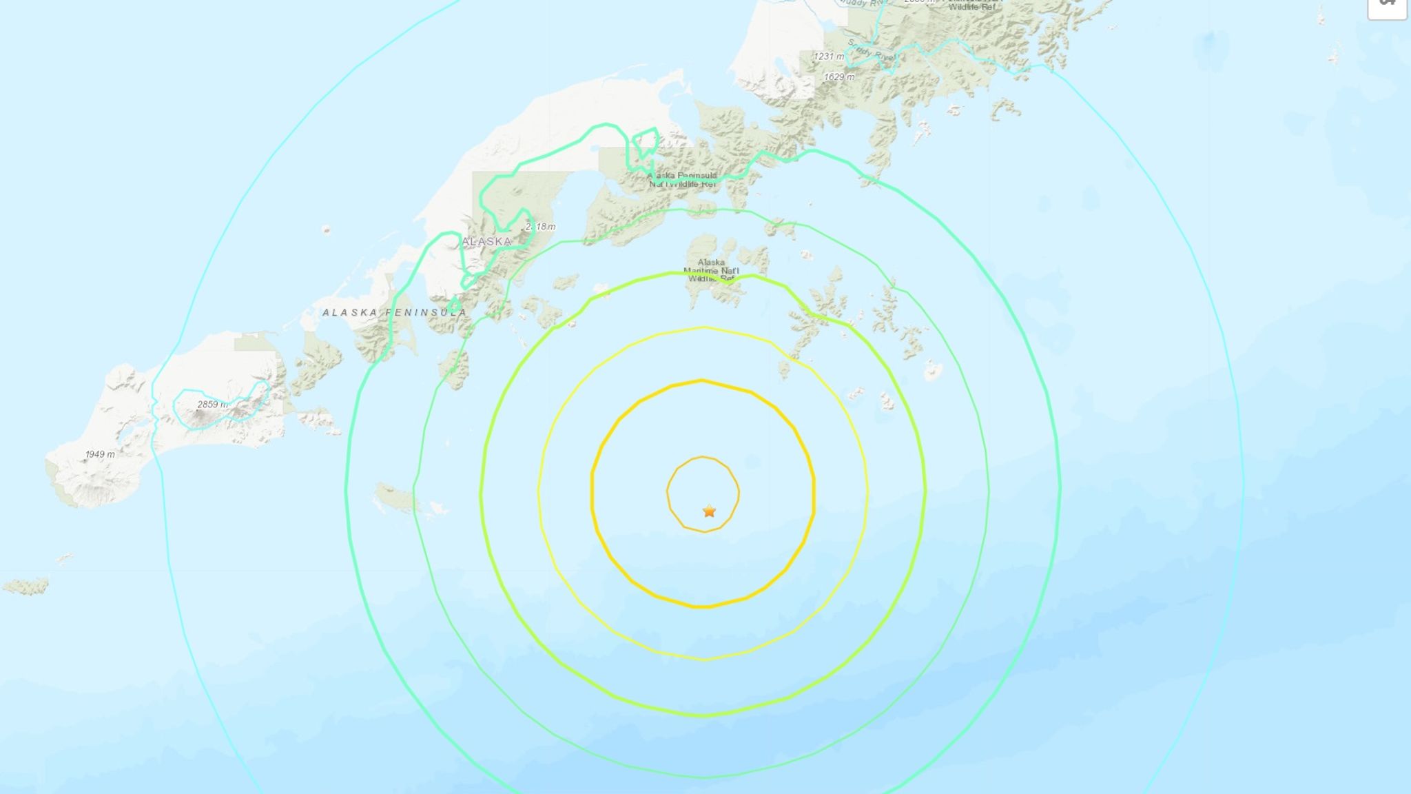 US tsunami warning issued after 7.2 magnitude earthquake in Alaska Peninsula region