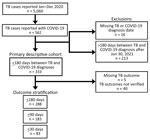 Characteristics of and Deaths among 333 Persons with Tuberculosis and COVID-19 in Cross-Sectional Sample from 25 Jurisdictions, United States