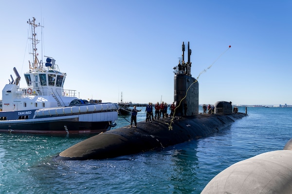 U.S. Nuclear-Powered Submarine Visits Western Australia, First Since AUKUS Announcement