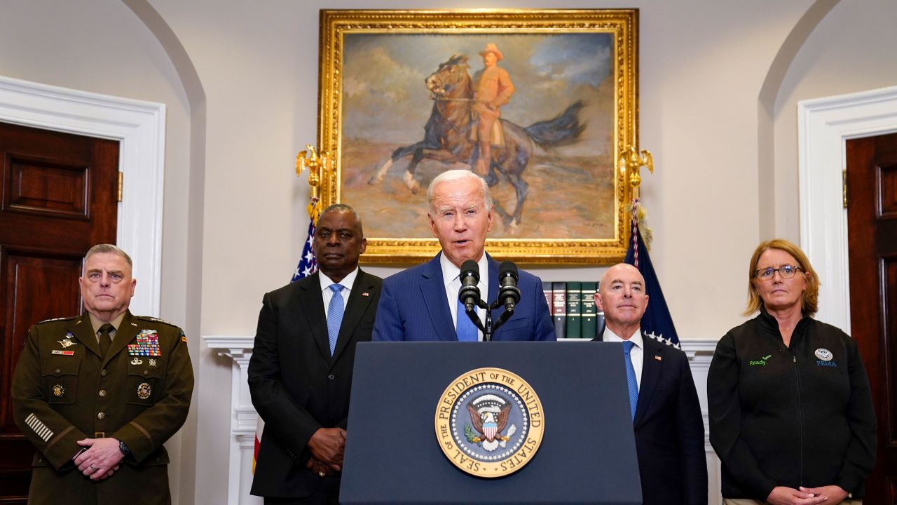 Biden threatens to blame GOP if there isn’t enough funding for response to natural disasters impacting US