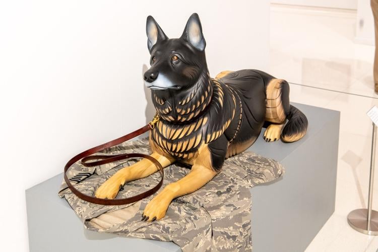 New National Museum of the United States Army exhibit spotlights the service and sacrifice of military working dogs
