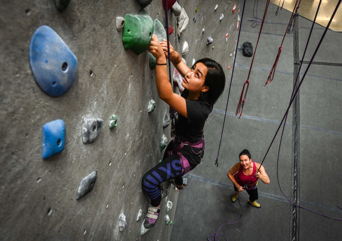 Climbing got her out of Afghanistan. She needs lawmakers to let her stay in the U.S.