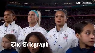 The US team’s national anthem protests tear at the heart of the United States