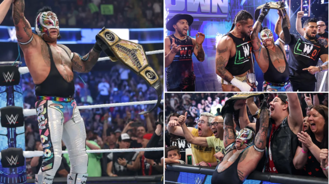 WWE legend Rey Mysterio wins United States Championship in impromptu match after Santos Escobar injury