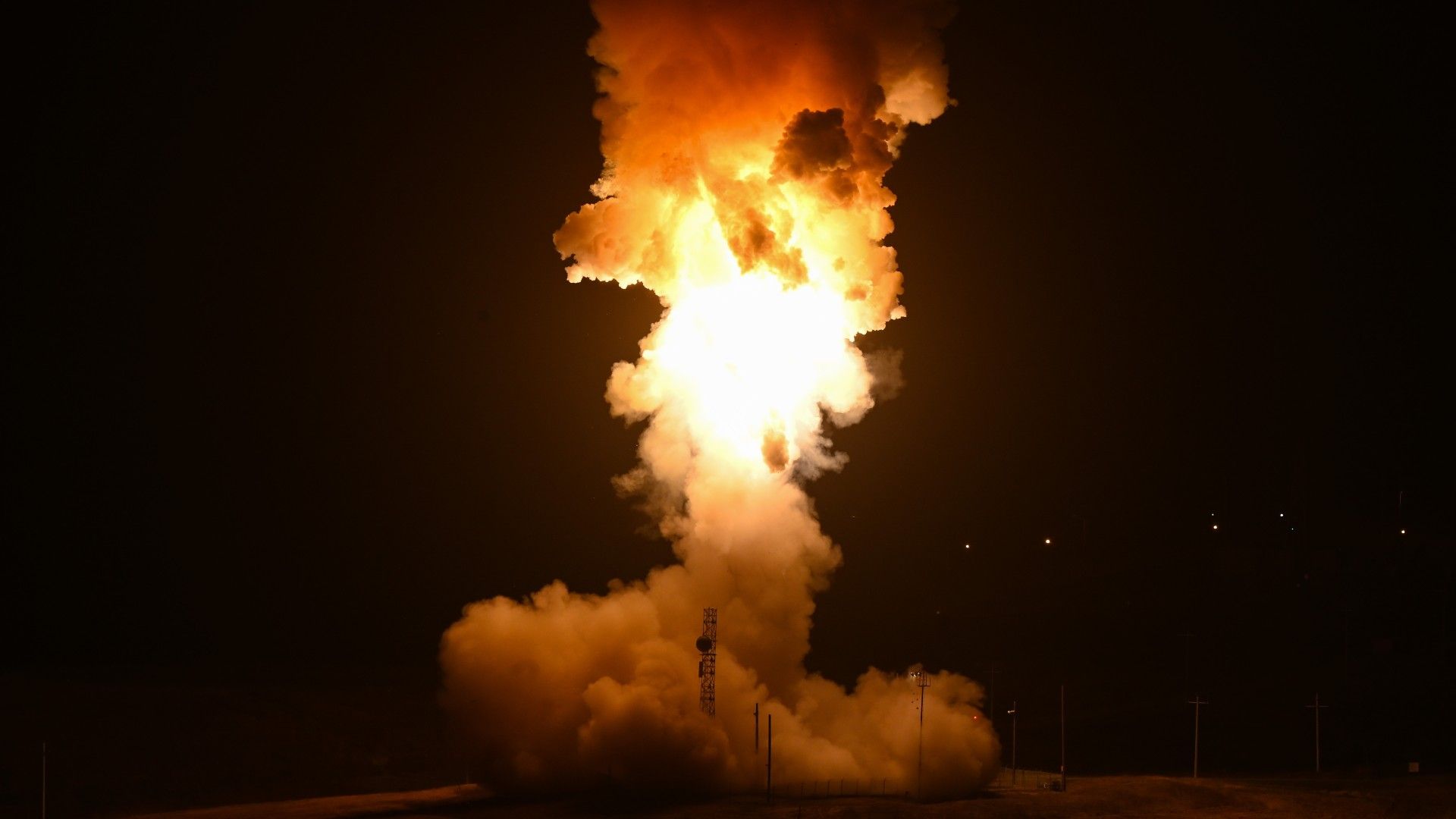 US test launches unarmed ballistic missile from Vandenberg Space Force Base