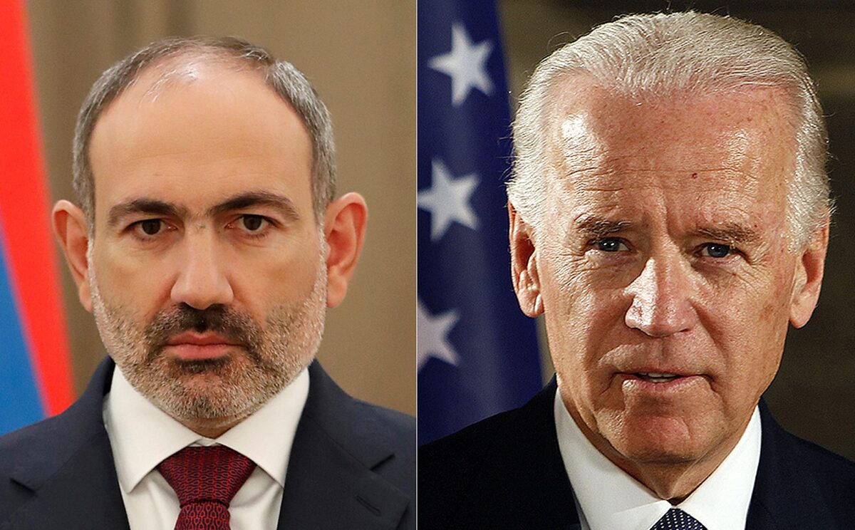 United States will continue to stand beside Armenia: Biden to Pashinyan