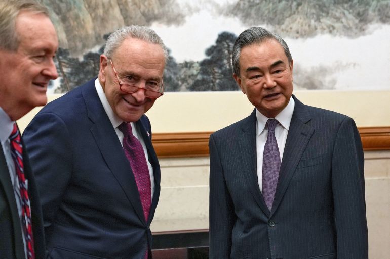 US’s Schumer expresses ‘disappointment’ at Beijing’s Israel-Gaza response