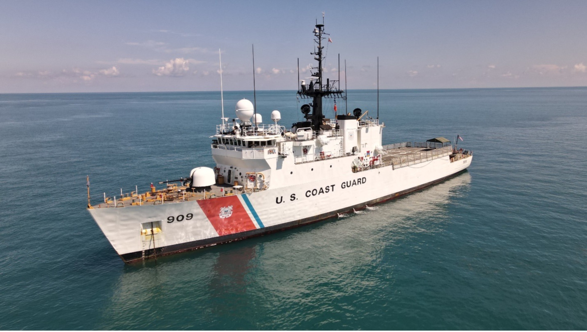 U.S. Coast Guard Cutter Campbell returns home following 75-day multi-mission patrol