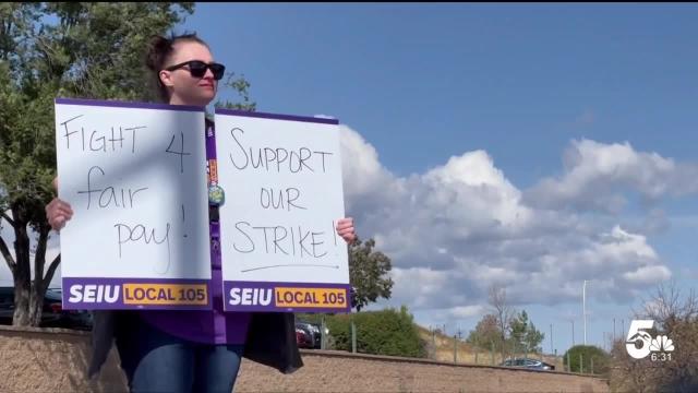 The largest healthcare worker strike in United States history