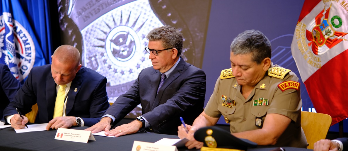 United States and Peru join forces against transnational crime