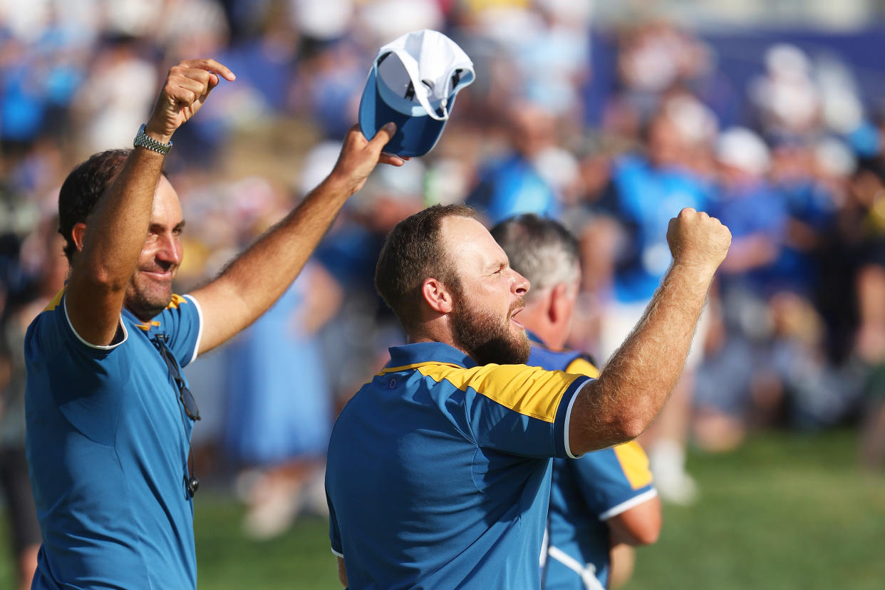 Europe claims Ryder Cup, but United States makes it interesting with late rally