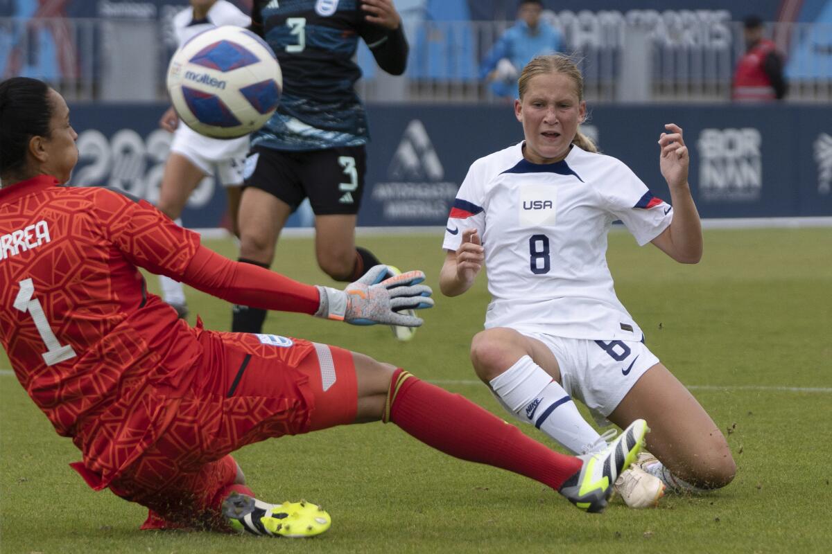 Young talents push U.S. women’s national soccer team to Pan American Games semifinal