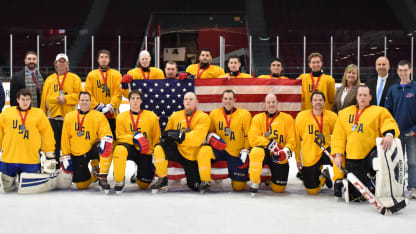 Blind hockey taking off in United States