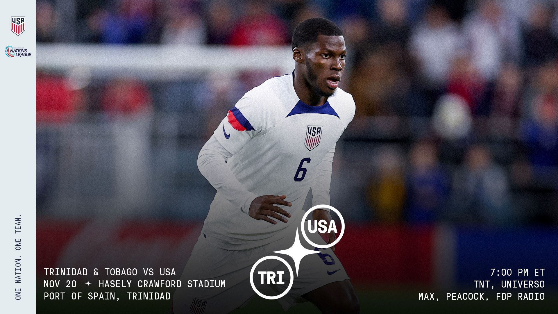 USMNT Continues Quest for Third Straight Concacaf Nations League Title with Quarterfinal Second Leg against Trinidad & Tobago