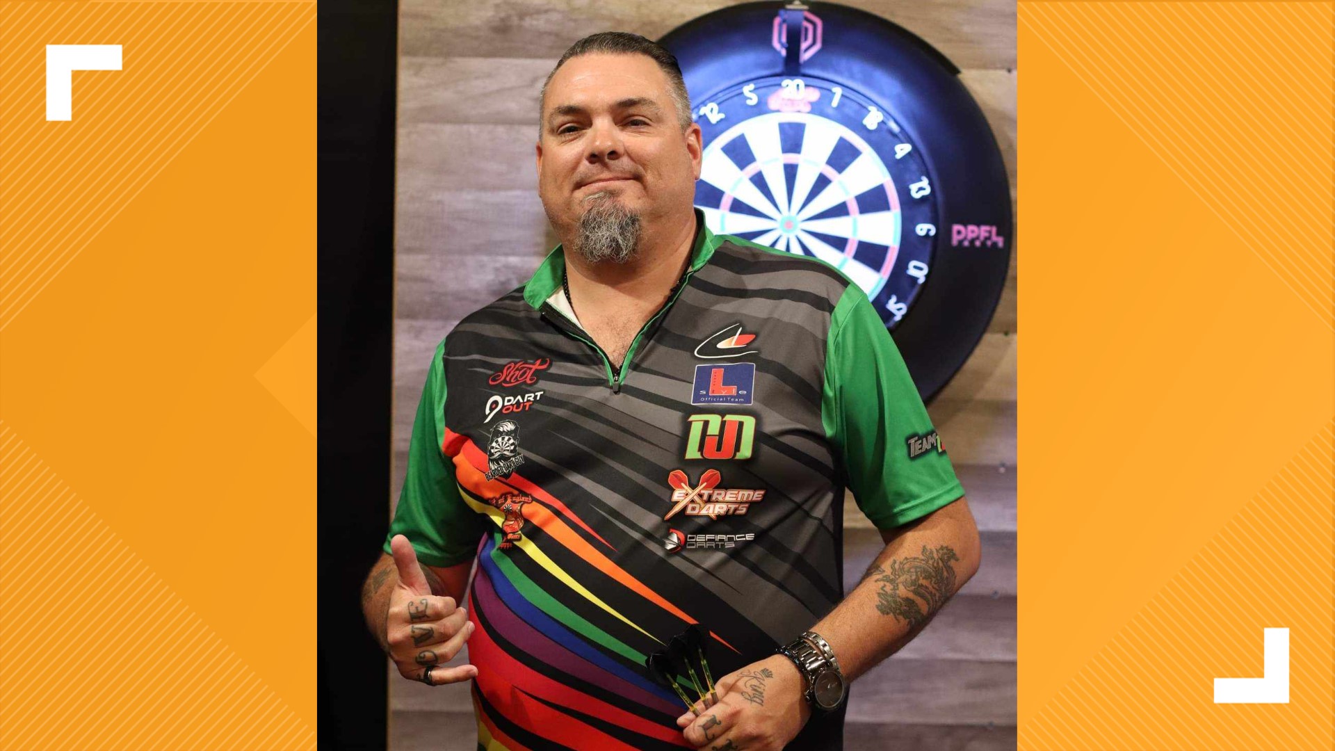 Portsmouth man represents the 757, and the United States, in professional dart competition
