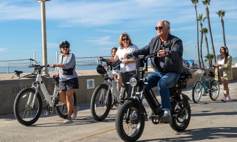 ‘It feels very fun and freeing’: US sees ebike boom after years of false starts