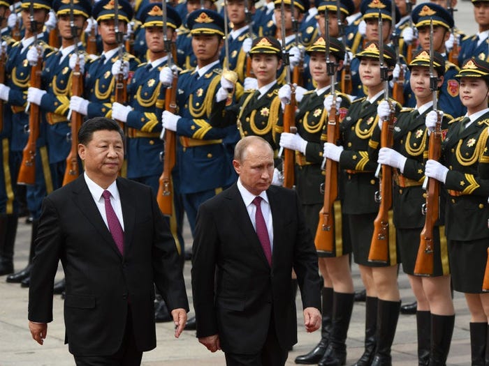 Russia and China are on the brink of a military alliance that could overwhelm the US