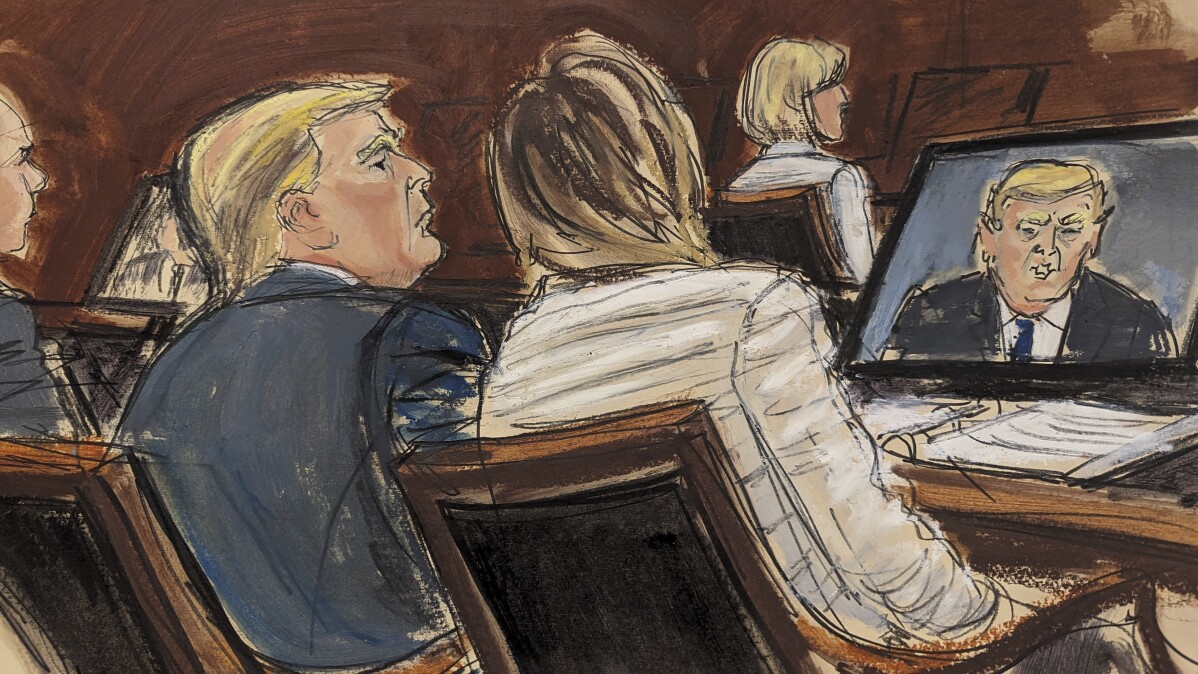 Trump's Courtroom Behaviour